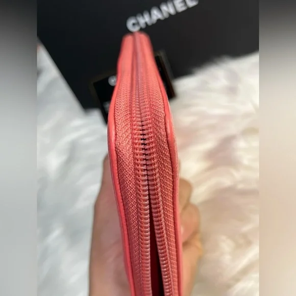 Sold🎀CHANEL Caviar Long Zippy Wallet🎀 - Picture 9 of 16